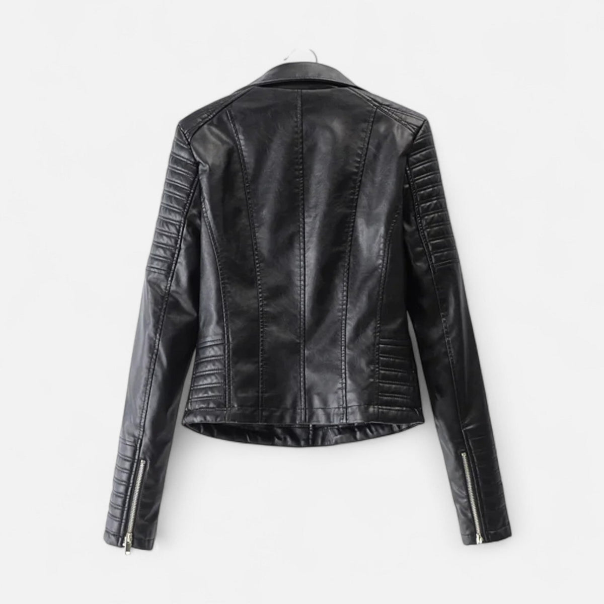 Ancient World | Timeless Women's Leather Biker Design Jacket