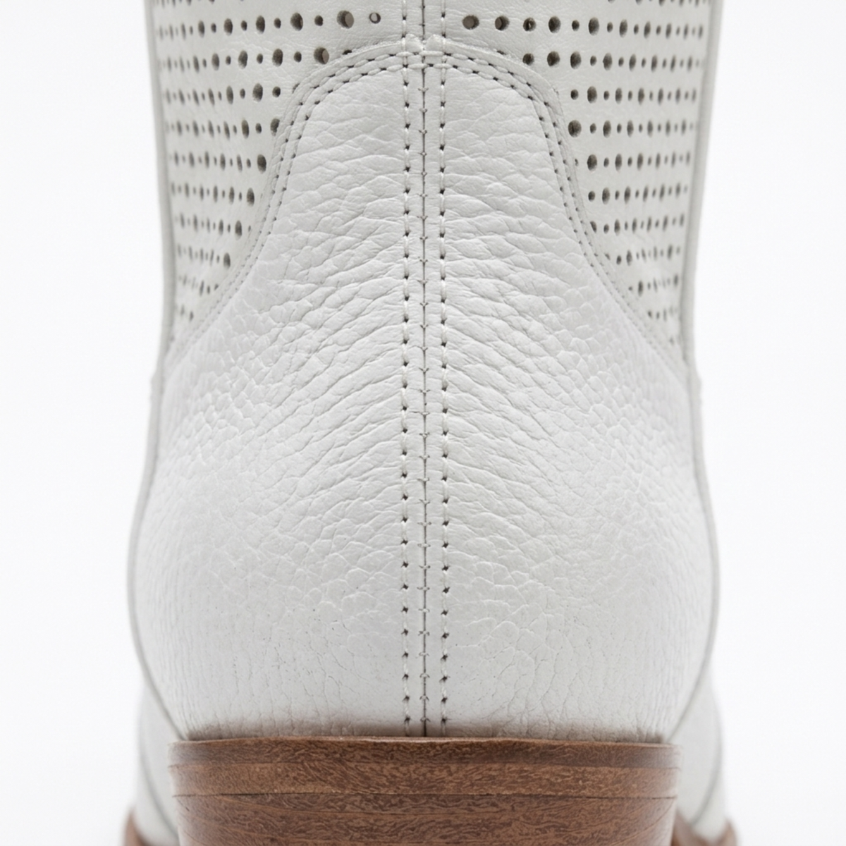 Women's cowboy ankle boots — leather — mid-calf — daily use