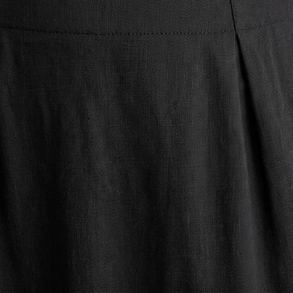 Long satin maxi skirt — high waist straight cut — evening wear