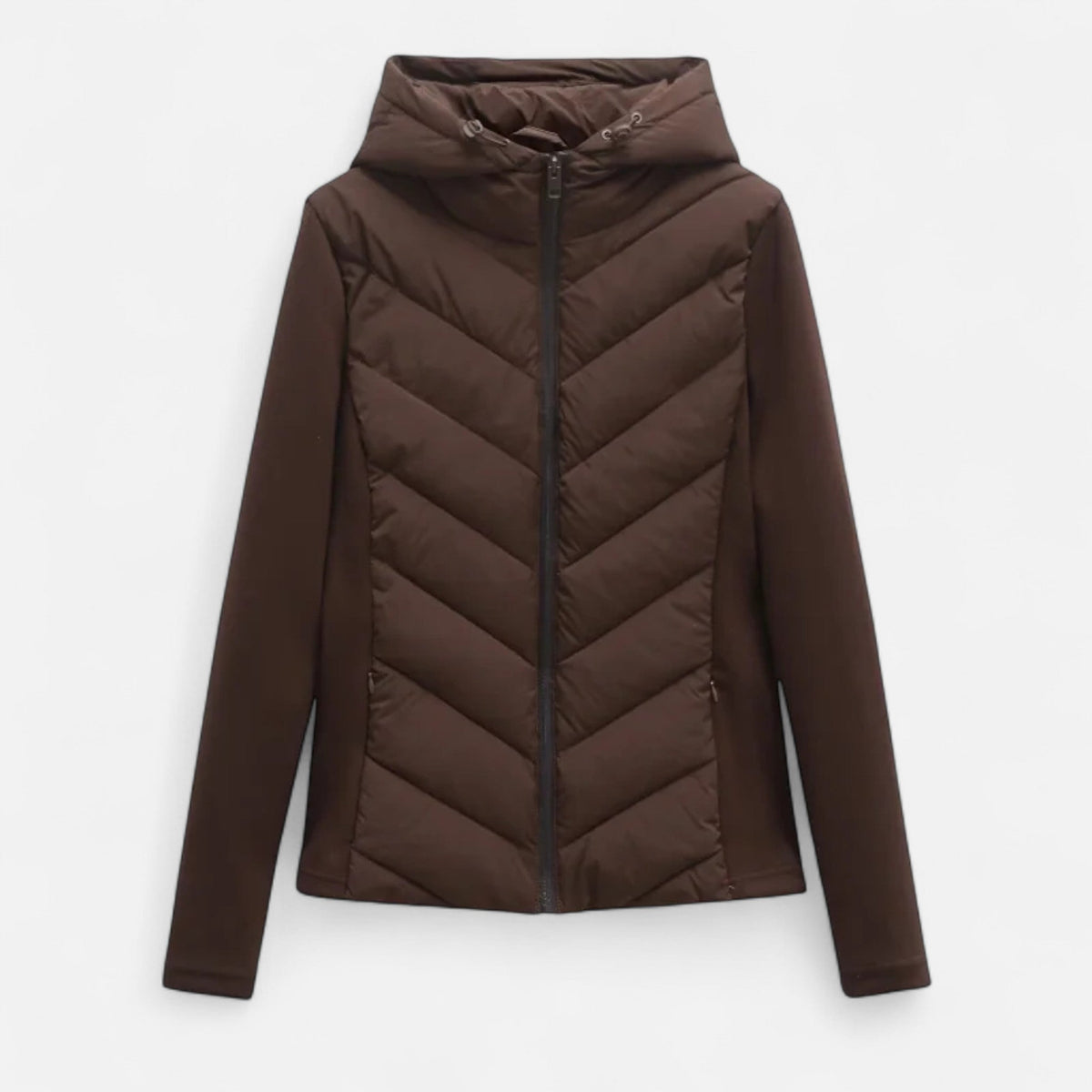 Ancient World | Women's Patchwork Hooded Down Jacket